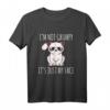 I'm Not Grumpy Its Just My Face - Lustiges Katzen Liebhaber T-Shirt als Geschenk für Katzenfans zum Geburtstag & Weihnachten