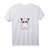 I'm Not Grumpy Its Just My Face - Lustiges Katzen Liebhaber T-Shirt als Geschenk für Katzenfans zum Geburtstag & Weihnachten