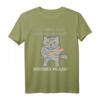 Böse Katze Spruch Lustiges Geschenkidee T-Shirt für Frauen, Männer & Kinder – Humorvolles Katzendesign für Katzenliebhaber zum Geburtstag, Weihnachten & Einschulung