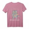Böse Katze Spruch Lustiges Geschenkidee T-Shirt für Frauen, Männer & Kinder – Humorvolles Katzendesign für Katzenliebhaber zum Geburtstag, Weihnachten & Einschulung