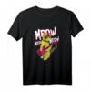 Meow Punk Rockstar Katze mit E-Gitarre - Lustiges Band & Festival T-Shirt für Rocker, Metal-Fans & Katzenliebhaber