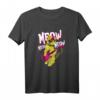 Meow Punk Rockstar Katze mit E-Gitarre - Lustiges Band & Festival T-Shirt für Rocker, Metal-Fans & Katzenliebhaber