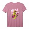 Meow Punk Rockstar Katze mit E-Gitarre - Lustiges Band & Festival T-Shirt für Rocker, Metal-Fans & Katzenliebhaber