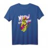 Meow Punk Rockstar Katze mit E-Gitarre - Lustiges Band & Festival T-Shirt für Rocker, Metal-Fans & Katzenliebhaber