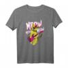 Meow Punk Rockstar Katze mit E-Gitarre - Lustiges Band & Festival T-Shirt für Rocker, Metal-Fans & Katzenliebhaber