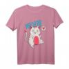 Kawaii Kpop Koreanische Katze T-Shirt - Süßes Geschenk für Katzen- und Kpop-Fans