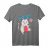 Kawaii Kpop Koreanische Katze T-Shirt - Süßes Geschenk für Katzen- und Kpop-Fans