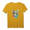Pop Art Katze Katzen T-Shirt – Süßes Katzenmotiv für Katzenliebhaber, Tierfreunde und als Geschenk zum Geburtstag, Muttertag, Vatertag & Weihnachten