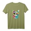 Pop Art Katze Katzen T-Shirt – Süßes Katzenmotiv für Katzenliebhaber, Tierfreunde und als Geschenk zum Geburtstag, Muttertag, Vatertag & Weihnachten
