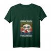 Damen That's What I Do I Drink Coffee I Hate People Kaffee Katze T-Shirt mit V-Ausschnitt – Lustiges Frauen T-Shirt für Kaffeeliebhaberinnen und Katzenfans
