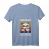 Damen That's What I Do I Drink Coffee I Hate People Kaffee Katze T-Shirt mit V-Ausschnitt – Lustiges Frauen T-Shirt für Kaffeeliebhaberinnen und Katzenfans