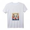 Damen That's What I Do I Drink Coffee I Hate People Kaffee Katze T-Shirt mit V-Ausschnitt – Lustiges Frauen T-Shirt für Kaffeeliebhaberinnen und Katzenfans