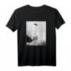 Lustiges UFO Katzen Selfie T-Shirt - Believe Dat Aliens UFO Design für Männer, Frauen & Kinder, perfekt für Science-Fiction & Weltraum-Fans