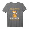 Jobwechsel T-Shirt für Kollegen - Abschiedsgeschenk mit Katze & Mittelfinger für den neuen Job & Teamwechsel