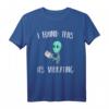 Vibrantes Alien mit Katze T-Shirt – Lustiges Geschenk für Katzen- und Alien-Liebhaber zu Geburtstag oder Weihnachten