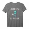 Vibrantes Alien mit Katze T-Shirt – Lustiges Geschenk für Katzen- und Alien-Liebhaber zu Geburtstag oder Weihnachten