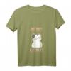 Damen HapFrog T-Shirt mit V-Ausschnitt - Weihnachtliches Katzen Design 'Merry Catmas' für Katzenliebhaberinnen