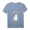 Damen HapFrog T-Shirt mit V-Ausschnitt - Weihnachtliches Katzen Design 'Merry Catmas' für Katzenliebhaberinnen