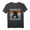 Kaffee Redet Nicht Lustiges Spruch T-Shirt mit Katze – Perfektes Geschenk für Kaffeeliebhaber, Berufstätige und Morgenmuffel