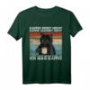 Kaffee Redet Nicht Lustiges Spruch T-Shirt mit Katze – Perfektes Geschenk für Kaffeeliebhaber, Berufstätige und Morgenmuffel