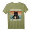 Kaffee Redet Nicht Lustiges Spruch T-Shirt mit Katze – Perfektes Geschenk für Kaffeeliebhaber, Berufstätige und Morgenmuffel
