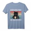 Kaffee Redet Nicht Lustiges Spruch T-Shirt mit Katze – Perfektes Geschenk für Kaffeeliebhaber, Berufstätige und Morgenmuffel