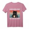 Kaffee Redet Nicht Lustiges Spruch T-Shirt mit Katze – Perfektes Geschenk für Kaffeeliebhaber, Berufstätige und Morgenmuffel
