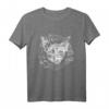 Okkultismus Nacktkatze Sphinx Katze T-Shirt - Mystik, Gothic & Dunkle Magie Design für Hexen, Tarot-Liebhaber & Dark Magic Fans