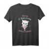 6. Geburtstag Mädchen Geschenk Outfit mit Katze - Persönliches Geburtstags T-Shirt & Einladung für 6-Jährige