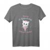6. Geburtstag Mädchen Geschenk Outfit mit Katze - Persönliches Geburtstags T-Shirt & Einladung für 6-Jährige