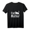 Damen Cat Mother Katzen Mutter T-Shirt – Perfekt für Katzenhalterinnen und Katzenfans als Geschenkidee
