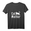 Damen Cat Mother Katzen Mutter T-Shirt – Perfekt für Katzenhalterinnen und Katzenfans als Geschenkidee