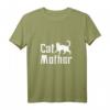 Damen Cat Mother Katzen Mutter T-Shirt – Perfekt für Katzenhalterinnen und Katzenfans als Geschenkidee