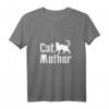 Damen Cat Mother Katzen Mutter T-Shirt – Perfekt für Katzenhalterinnen und Katzenfans als Geschenkidee