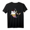 Piraten Katzen Meerjungfrau T-Shirt – Originelles Kinderkostüm für Events, Partys & Geschenke für kleine Piraten und Meerjungfrauen