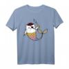 Piraten Katzen Meerjungfrau T-Shirt – Originelles Kinderkostüm für Events, Partys & Geschenke für kleine Piraten und Meerjungfrauen