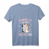 Damen T-Shirt mit V-Ausschnitt - Zuhause ist wo meine Katzen sind, süßes Geschenk für Katzenliebhaberinnen, Mütter & Frauen