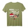 Böse Katze Weihnachtsmann Ugly Christmas Sad Cat Xmas T-Shirt – Lustiges Festtagsmotiv für Kinder, Familien & Erwachsene