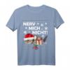 Böse Katze Weihnachtsmann Ugly Christmas Sad Cat Xmas T-Shirt – Lustiges Festtagsmotiv für Kinder, Familien & Erwachsene
