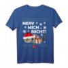 Böse Katze Weihnachtsmann Ugly Christmas Sad Cat Xmas T-Shirt – Lustiges Festtagsmotiv für Kinder, Familien & Erwachsene