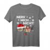 Böse Katze Weihnachtsmann Ugly Christmas Sad Cat Xmas T-Shirt – Lustiges Festtagsmotiv für Kinder, Familien & Erwachsene