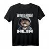 Katze Spruch Lustig Geschenk - Bevor Du Fragst Nein! Witziges Ironisches T-Shirt für Morgenmuffel, Schichtarbeiter & Katzenfans