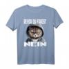 Katze Spruch Lustig Geschenk - Bevor Du Fragst Nein! Witziges Ironisches T-Shirt für Morgenmuffel, Schichtarbeiter & Katzenfans