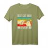 Best Cat Mom Ever T-Shirt für Katzenliebhaberinnen – Lustiges Retro Vintage Design für Tiermütter und Katzenfans