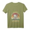 Damen T-Shirt mit Katze und V-Ausschnitt - Ich hasse Morgenmensch und Morgen - Lustiges Geschenk für Büroangestellte, Kollegen und Langschläfer
