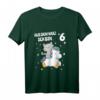 Kinder T-Shirt für 6-Jährige Mädchen mit Sternen & Katze - Süßes Geburtstagsdesign, perfekt für Party, Kindergarten & Spielplatz