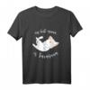 Lustiges Yoga T-Shirt mit Katze in Savasana Pose - Perfektes Geschenk für Yogis, Katzenliebhaber und Meditation Enthusiasten