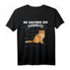 Perser Katze Anatomie T-Shirt – Witziges Motiv für Katzenliebhaber, perfekt als Geburtstags- oder Weihnachtsgeschenk für Perser Katzenbesitzer