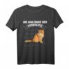 Perser Katze Anatomie T-Shirt – Witziges Motiv für Katzenliebhaber, perfekt als Geburtstags- oder Weihnachtsgeschenk für Perser Katzenbesitzer