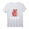Lustiges Katzen T-Shirt mit Spruch 'Bevor du fragst Nein' – Perfektes Geschenk für Zyniker, Misanthropen und Ironie-Liebhaber